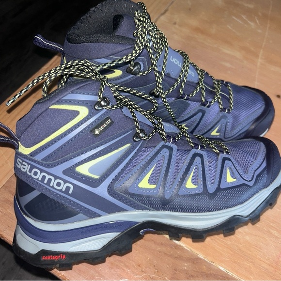 Salomon X Ultra 3 Mid GTX hiking boots Sz 6.5 - Picture 2 of 7